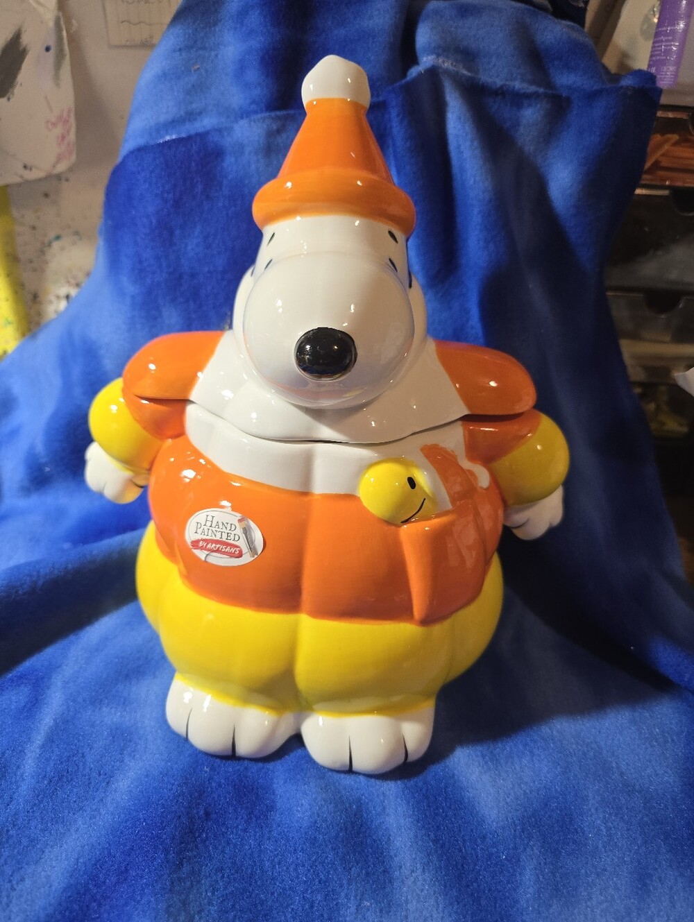SNOOPY HALLOWEEN COOKIE JAR